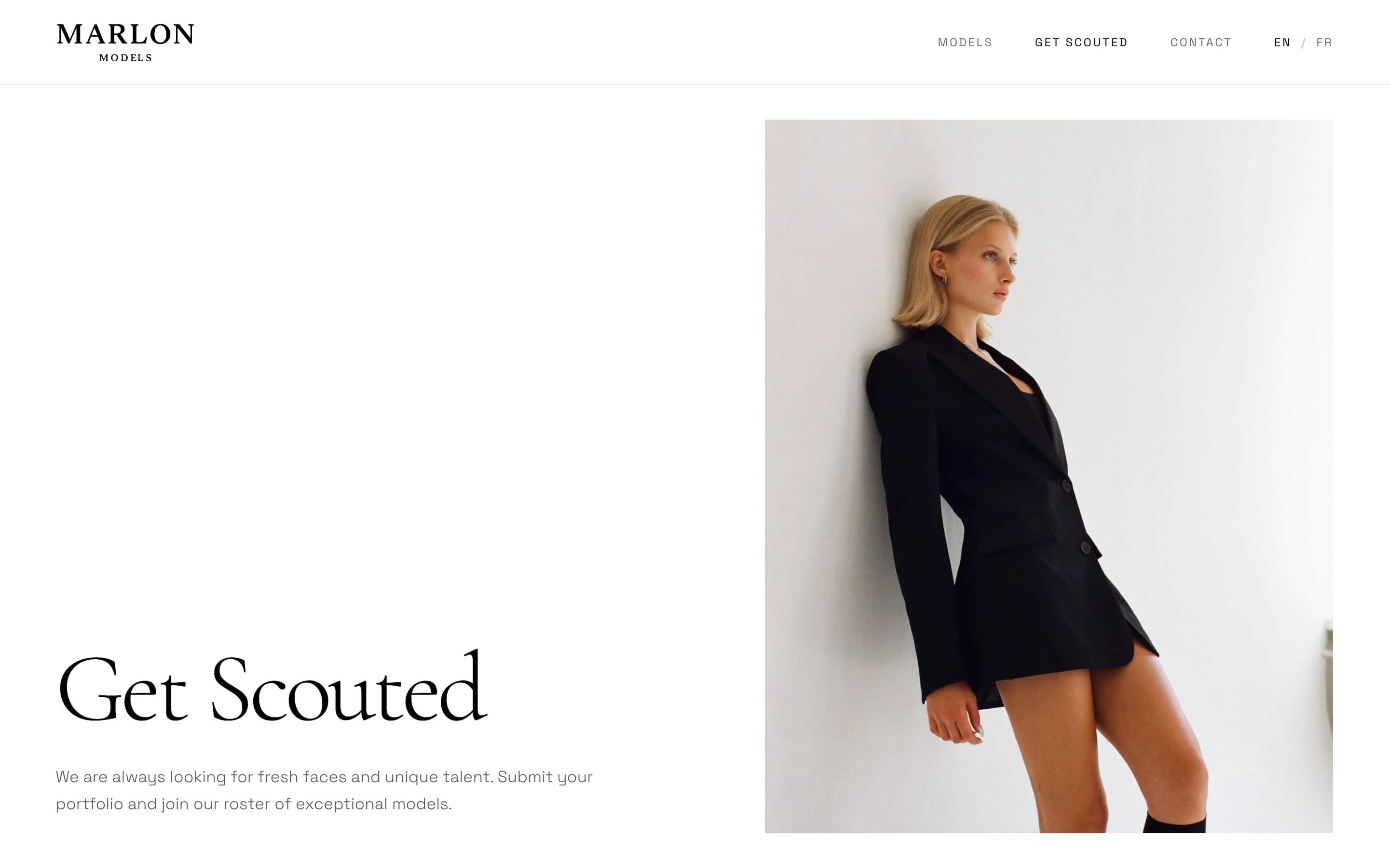 Get Scouted application